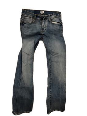 Lazer Slim Fit Blue Jeans Mens 31x32